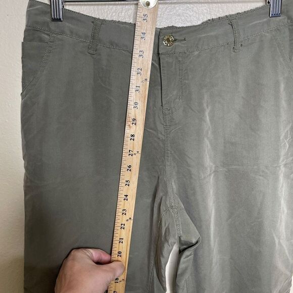 Guess Pants Women's Medium Olive Green Cargo Pockets Casual - Picture 7 of 16